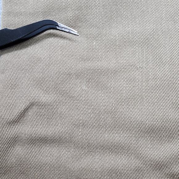 Vintage 80s Cherokee Pants Womens 18 Tan Brown Pleated Tapered Bareback Preppy - Picture 4 of 11